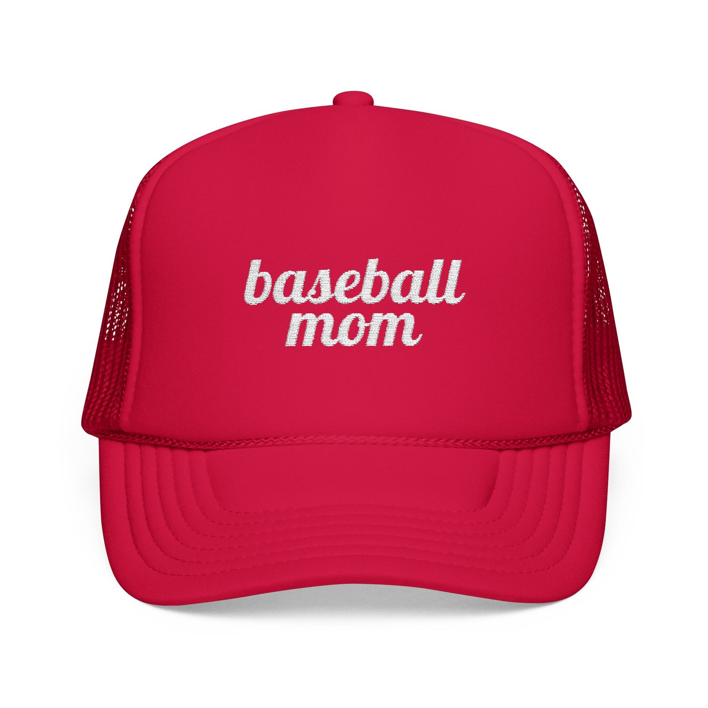 Baseball Mom Embroidered Hat