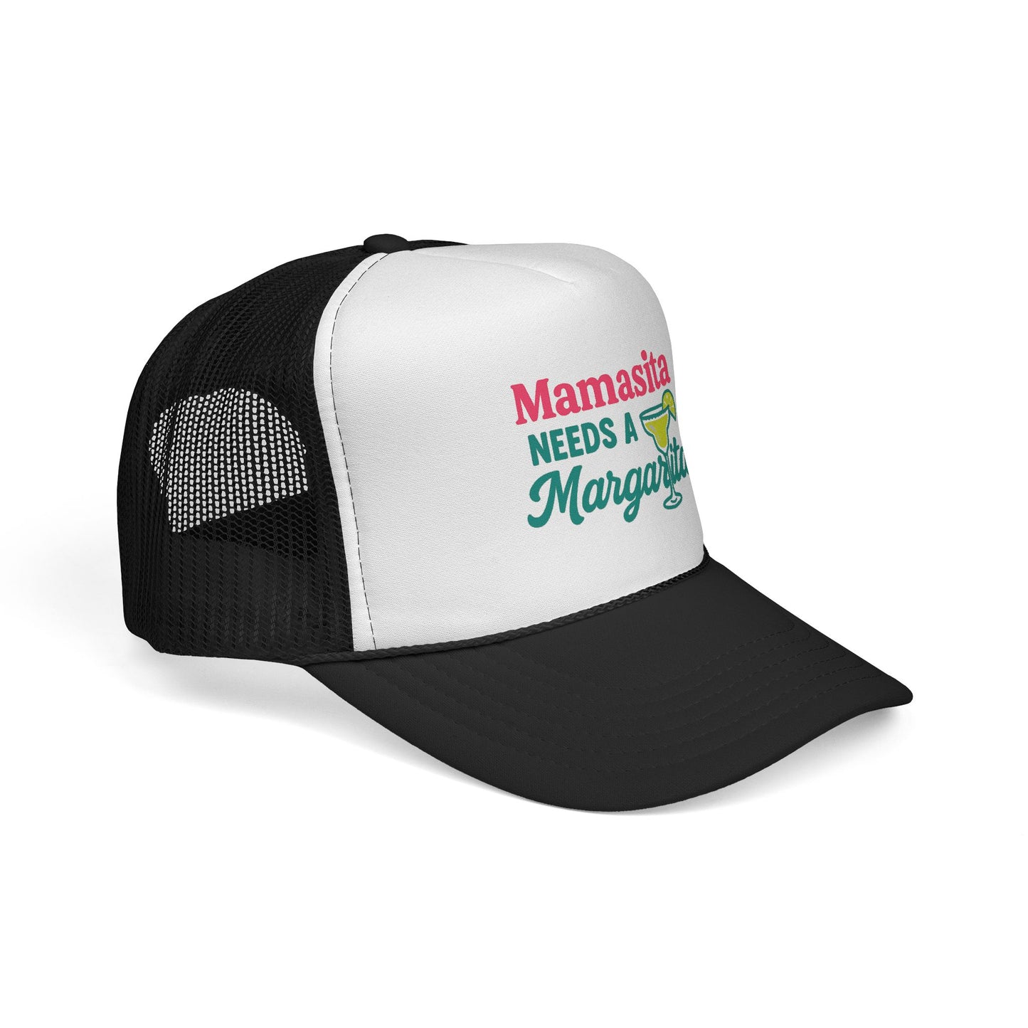 Mamasita Needs a Margarita Trucker Hat – Fun Foam Cap for Moms