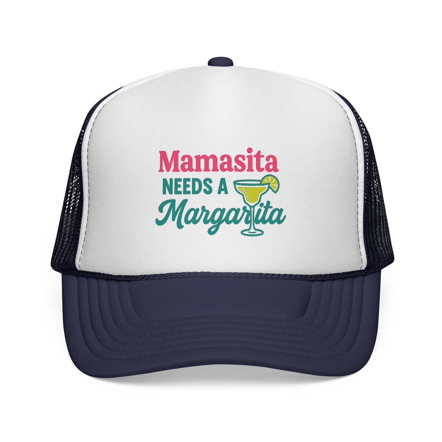 Mamasita Needs a Margarita Trucker Hat – Fun Foam Cap for Moms