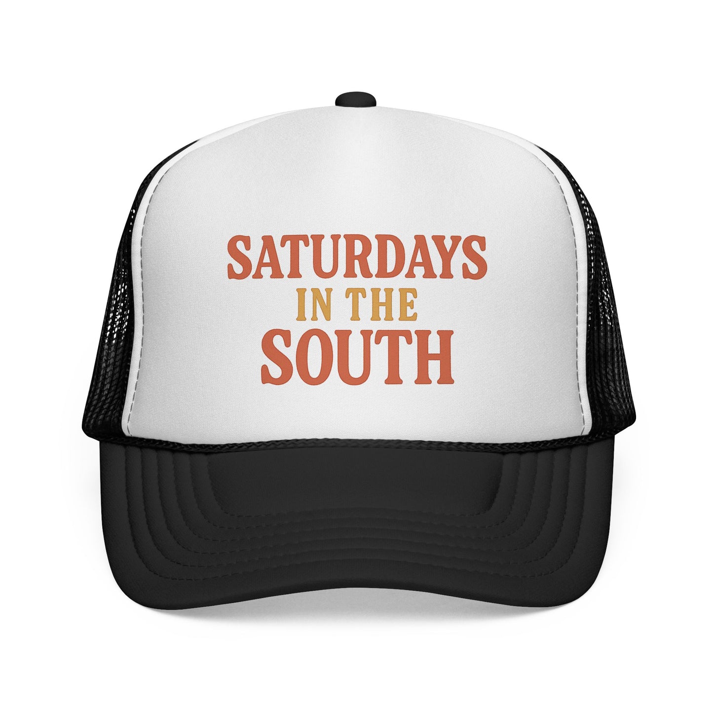Saturdays in the South Trucker Cap - Tailgate Energy Retro Charm