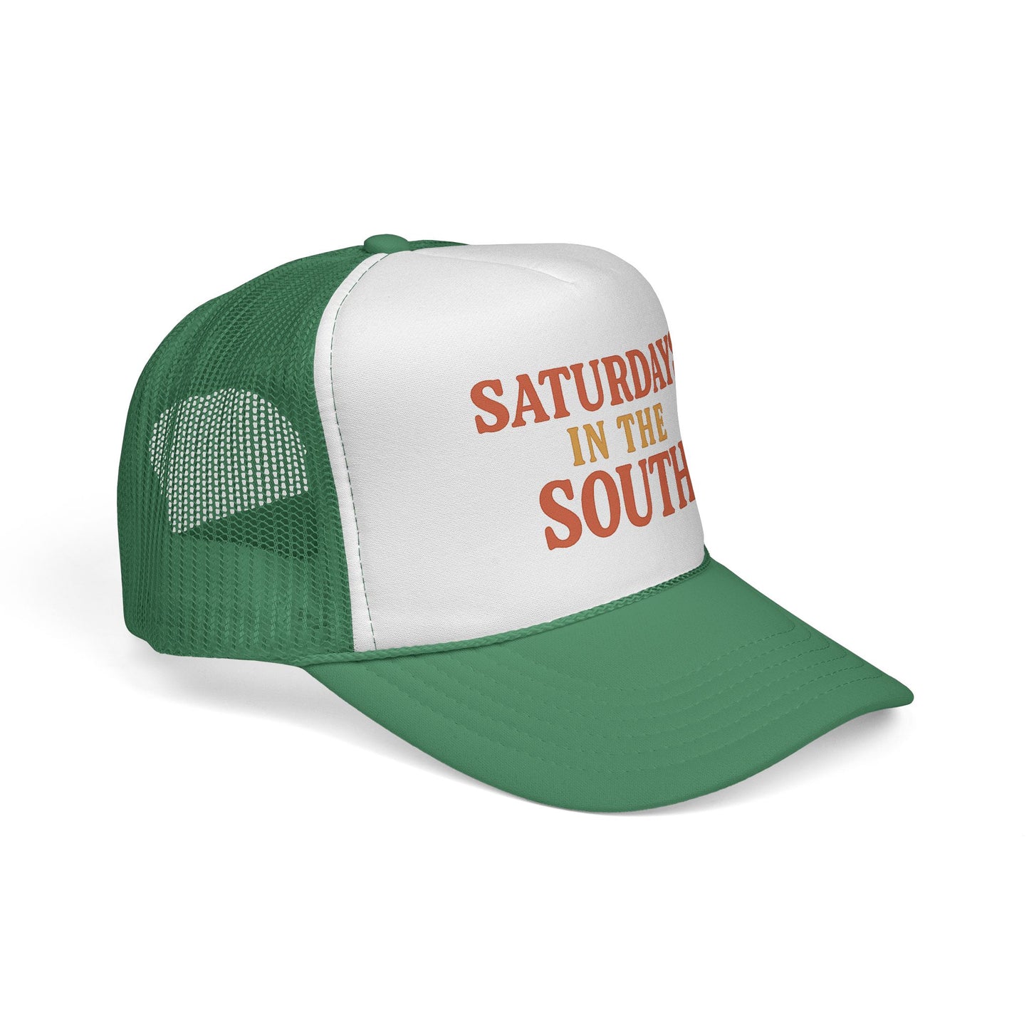 Saturdays in the South Trucker Cap - Tailgate Energy Retro Charm