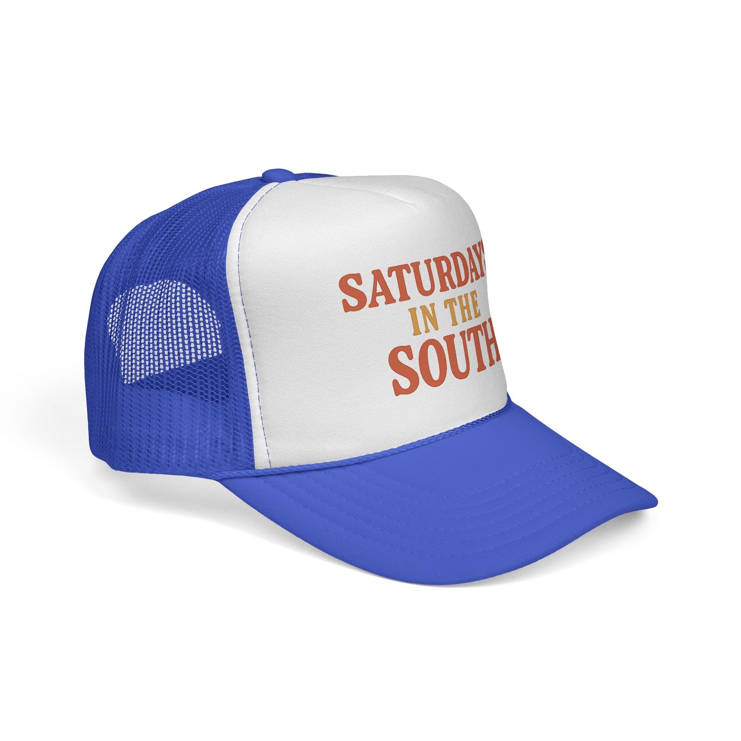 Saturdays in the South Trucker Cap - Tailgate Energy Retro Charm