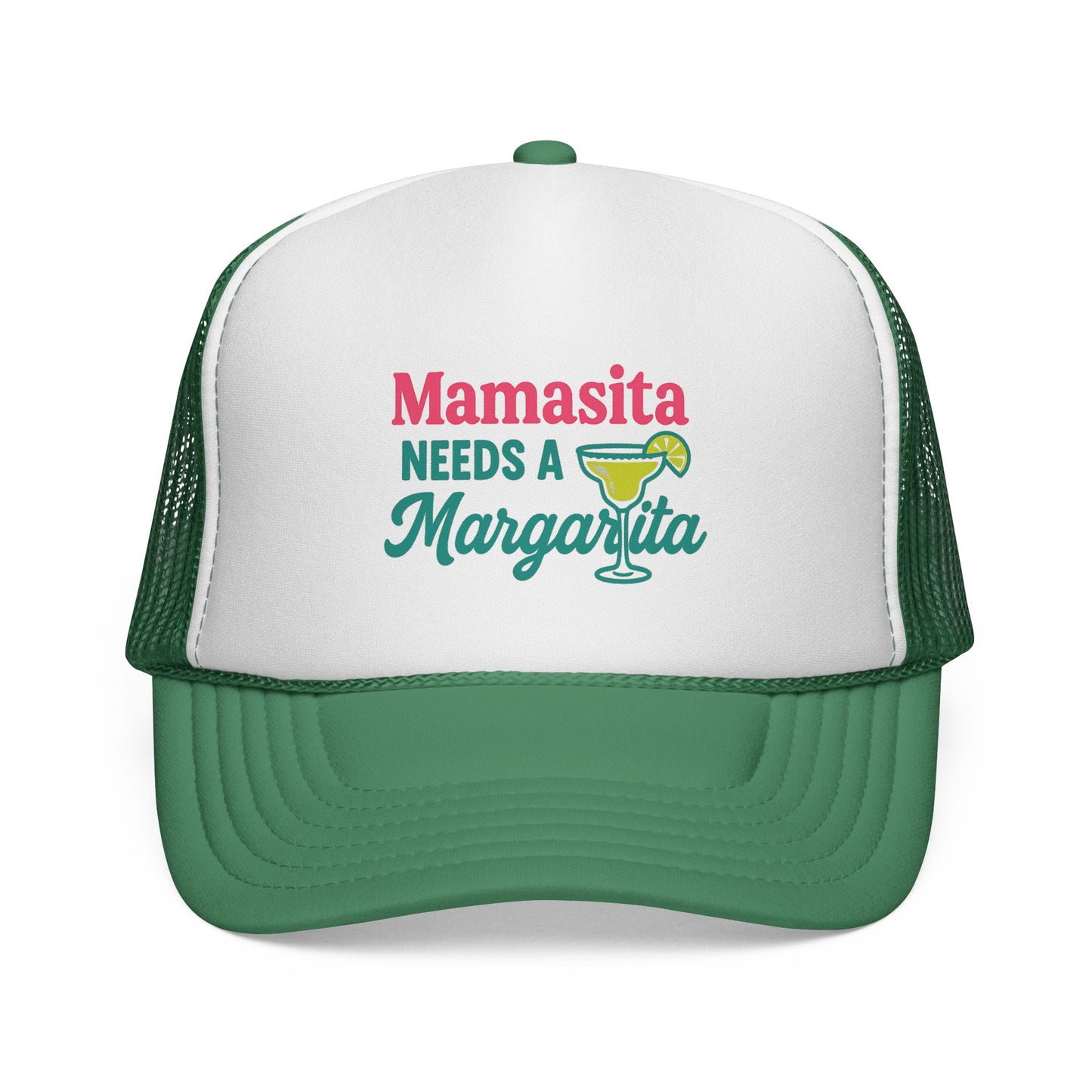 Mamasita Needs a Margarita Trucker Hat – Fun Foam Cap for Moms