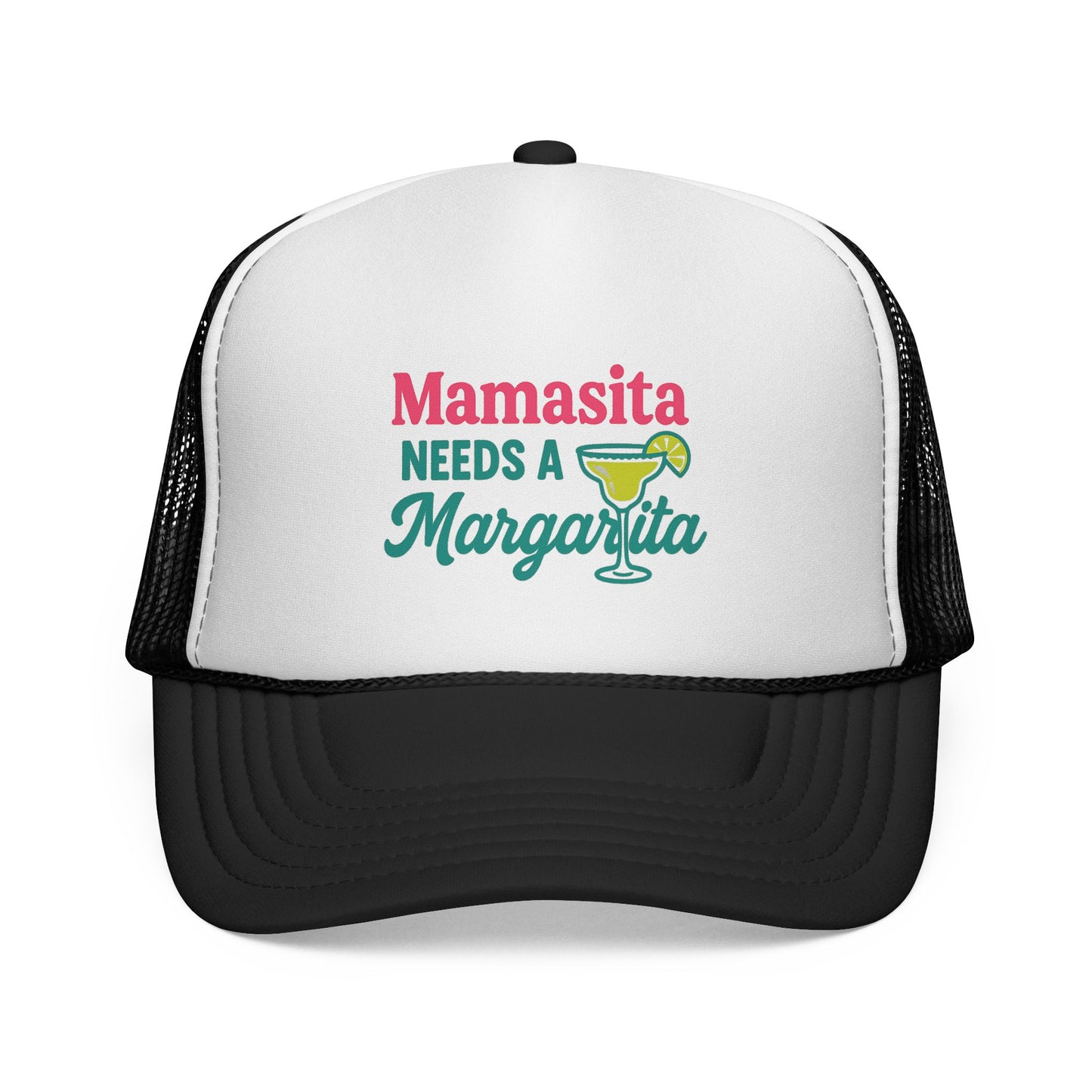 Mamasita Needs a Margarita Trucker Hat – Fun Foam Cap for Moms