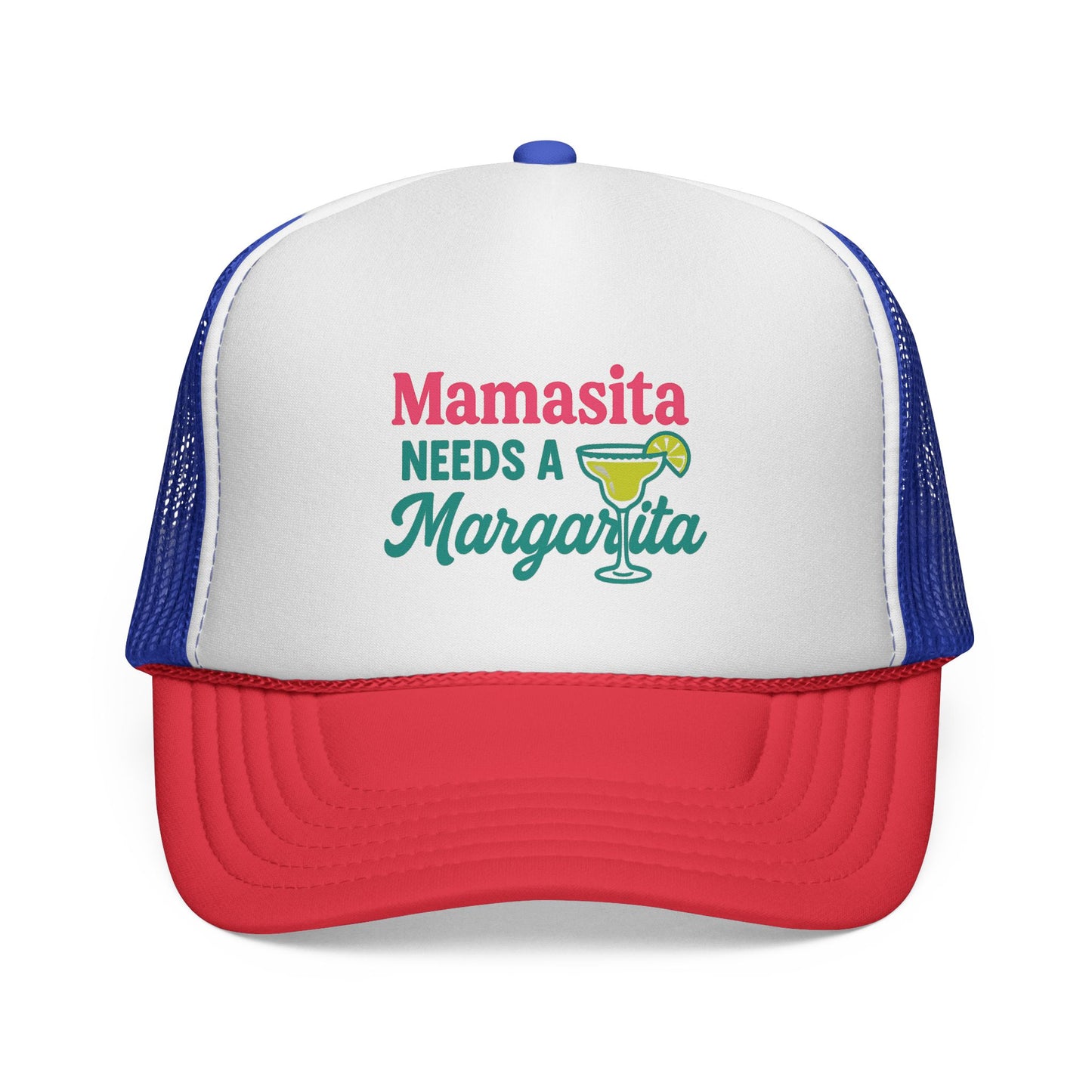 Mamasita Needs a Margarita Trucker Hat – Fun Foam Cap for Moms