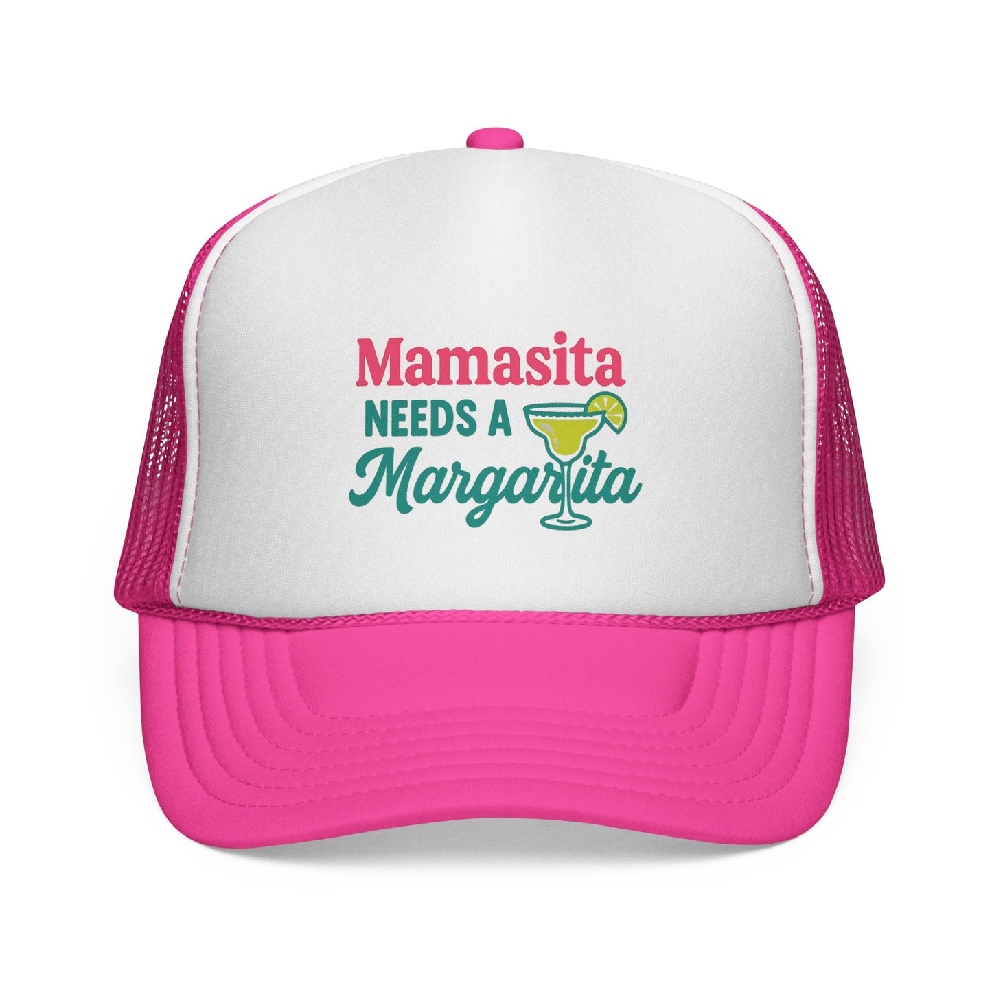 Mamasita Needs a Margarita Trucker Hat – Fun Foam Cap for Moms