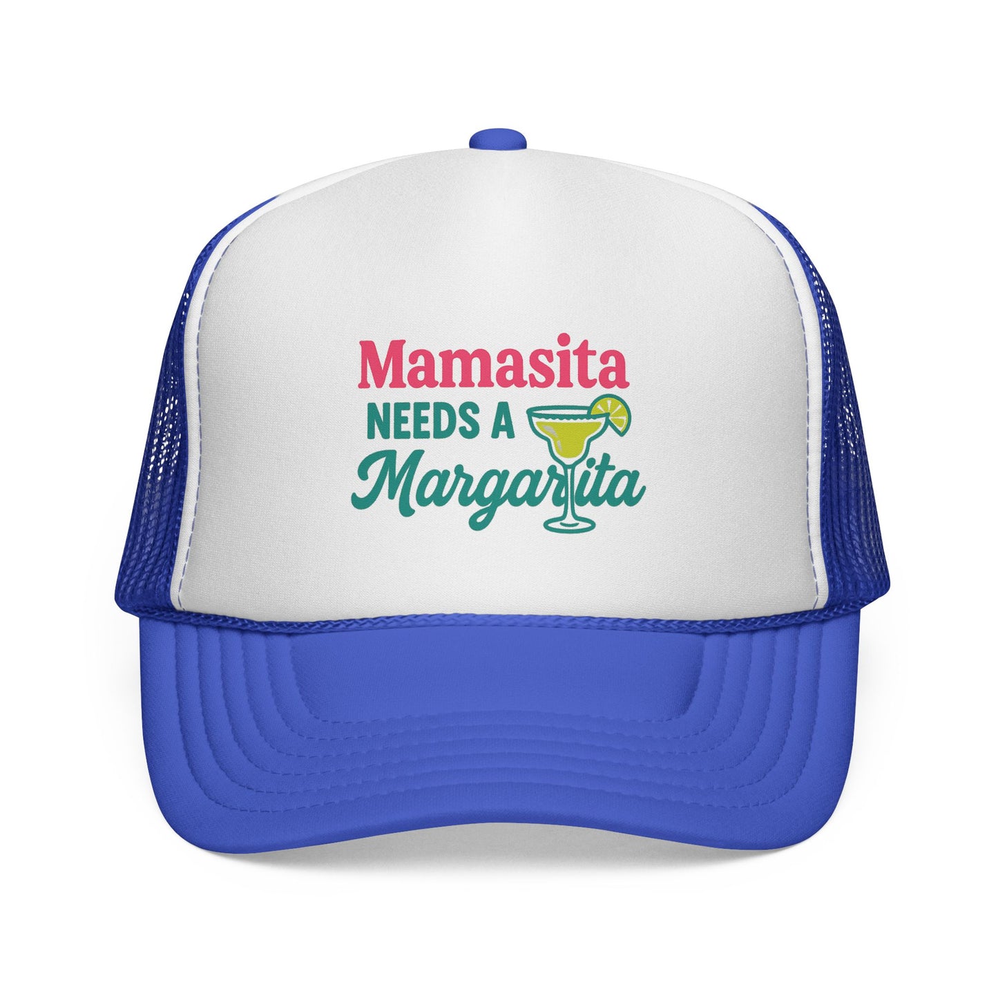 Mamasita Needs a Margarita Trucker Hat – Fun Foam Cap for Moms