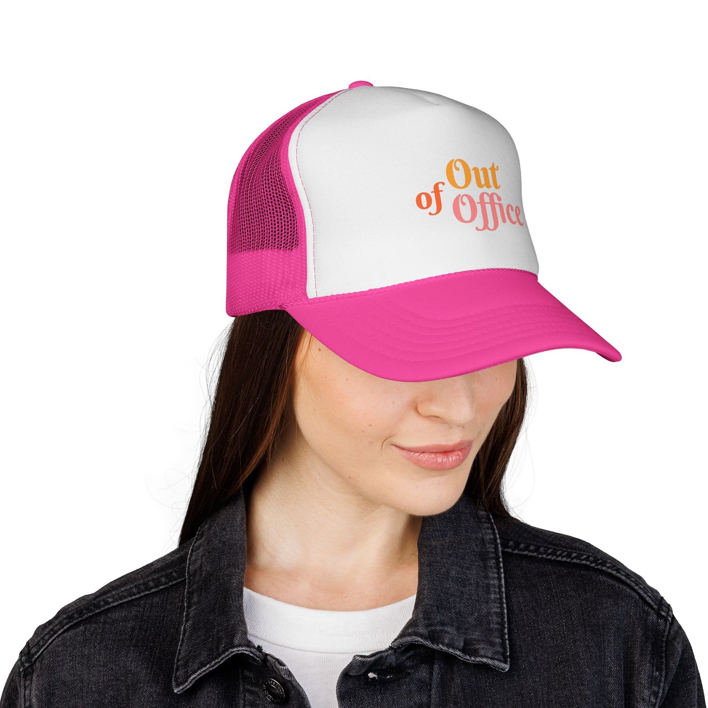 Out of Office Trucker Hat and Beach Trucker Cap