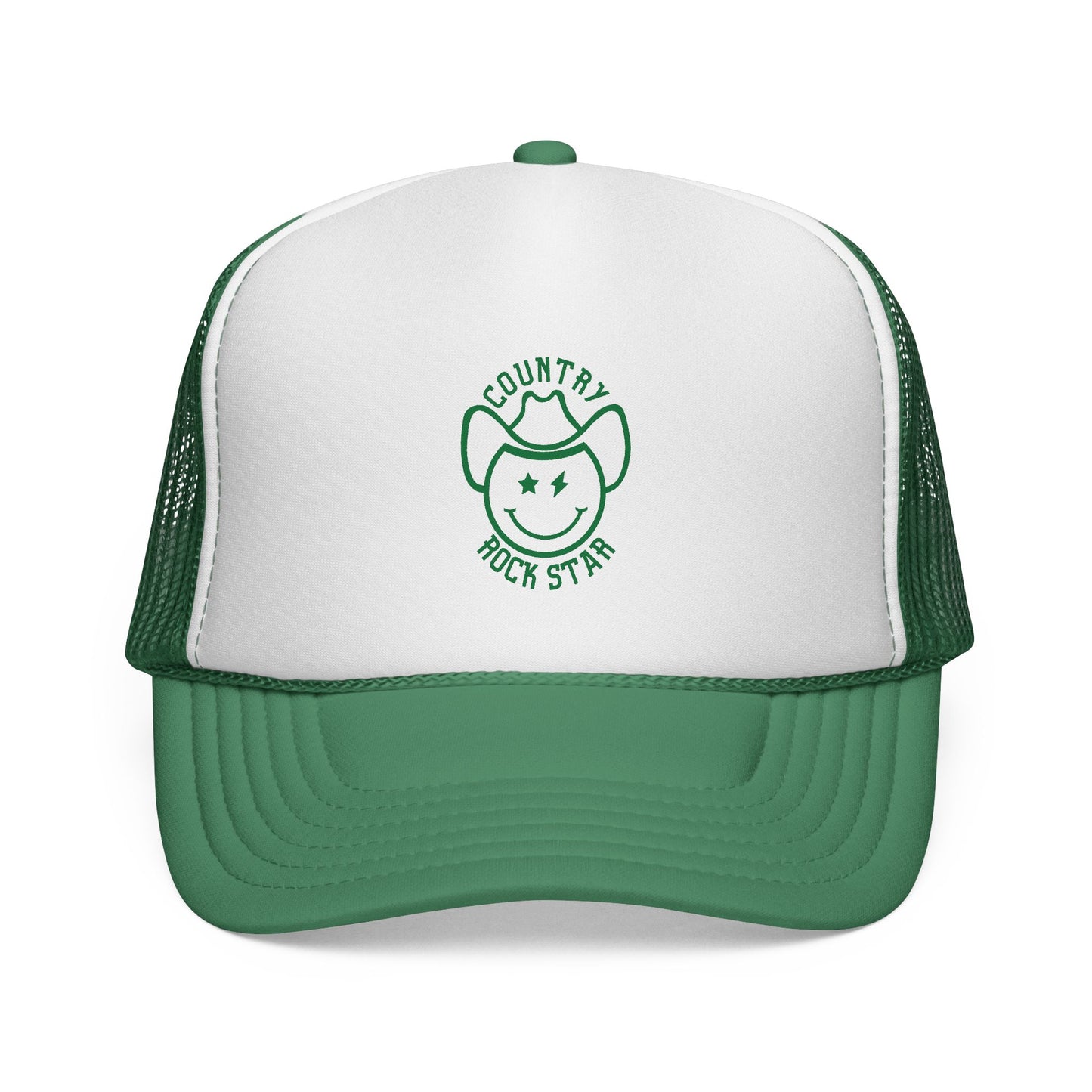 Happy Cowboy Country Rock Star Trucker Hat