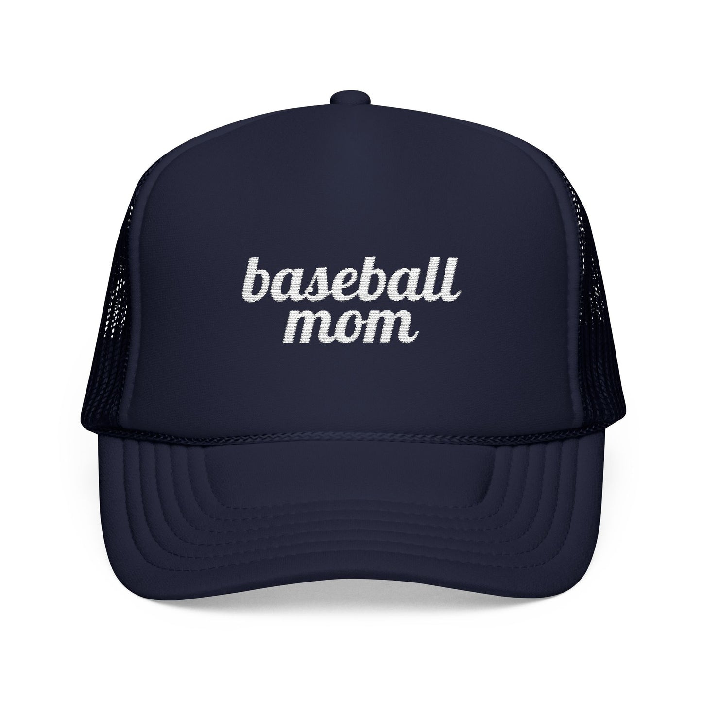 Baseball Mom Embroidered Hat