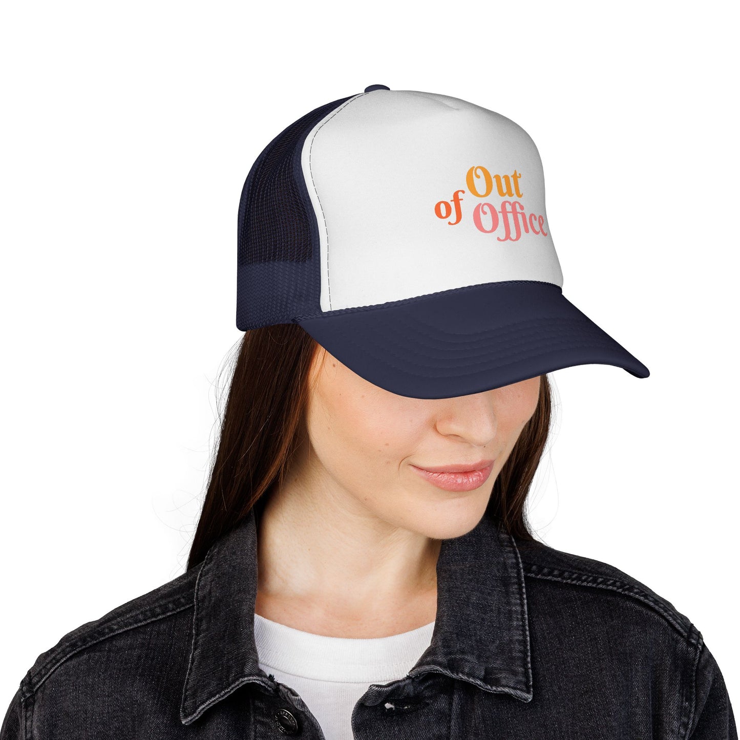 Out of Office Trucker Hat and Beach Trucker Cap