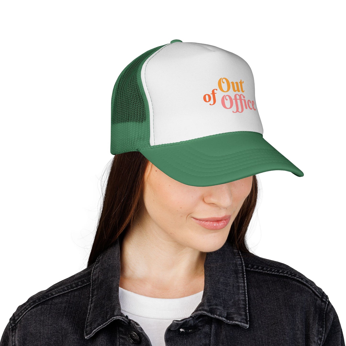 Out of Office Trucker Hat and Beach Trucker Cap