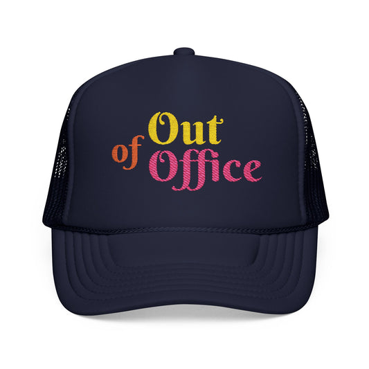Out of Office Trucker Hat and Beach Trucker Cap