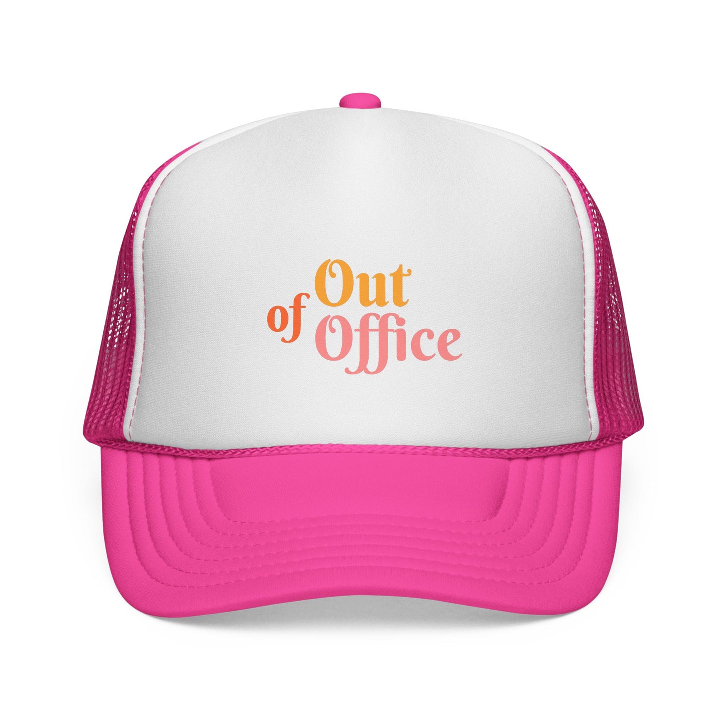 Out of Office Trucker Hat and Beach Trucker Cap