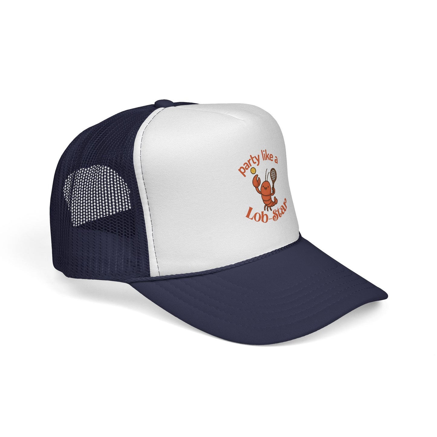 Party Like a Lob-Star Tennis Trucker Hat