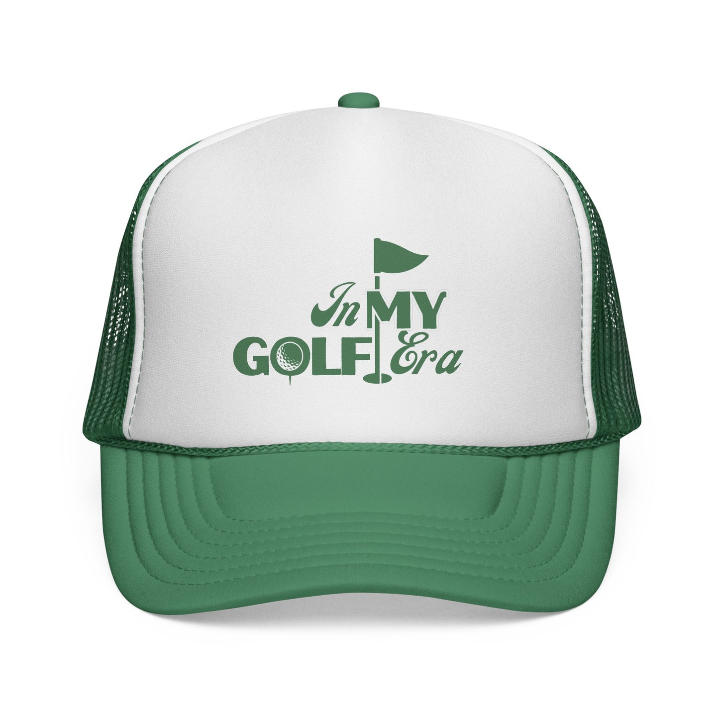 In My Golf Era Trucker Hat – Foam Golf Cap for Women | Adjustable, Trendy, and Colorful Golf Hat