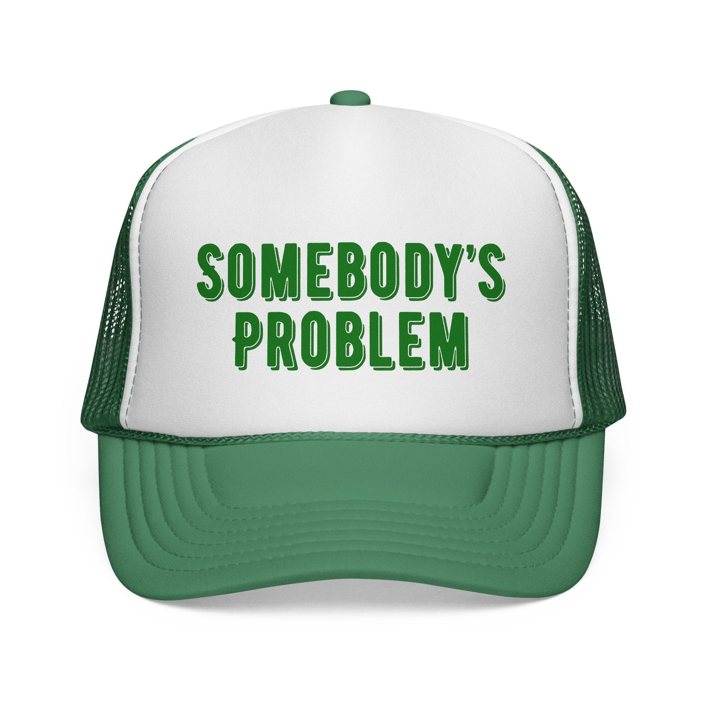 Somebody's Problem Trucker Hat Colorful Foam Trucker Hats Funny Trucker Hat for Her Hat for Wife Gift for Girlfriend