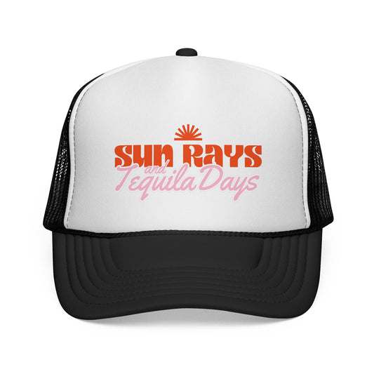 Sun Rays and Tequila Days Trucker Hat