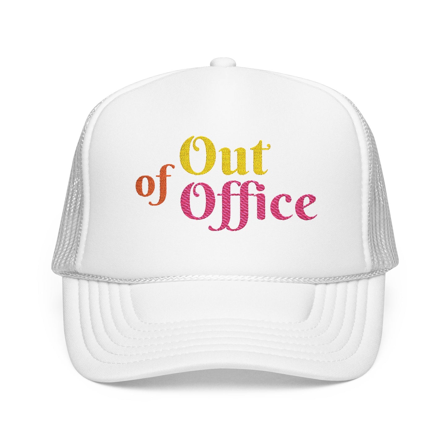 Out of Office Trucker Hat and Beach Trucker Cap