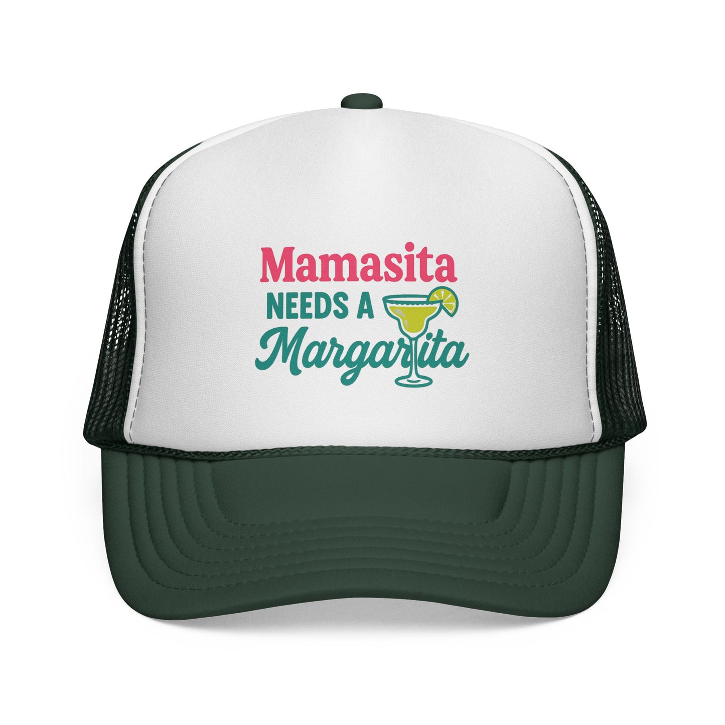 Mamasita Needs a Margarita Trucker Hat – Fun Foam Cap for Moms