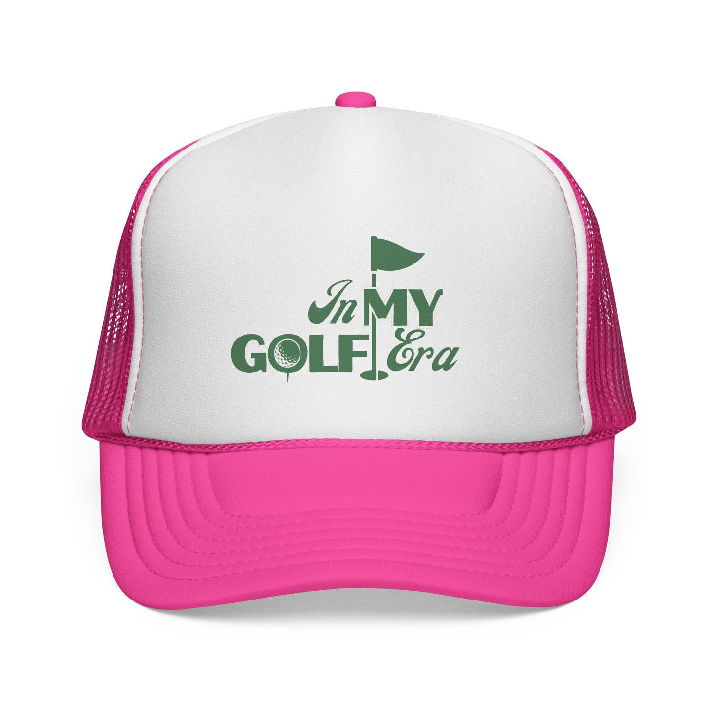In My Golf Era Trucker Hat – Foam Golf Cap for Women | Adjustable, Trendy, and Colorful Golf Hat