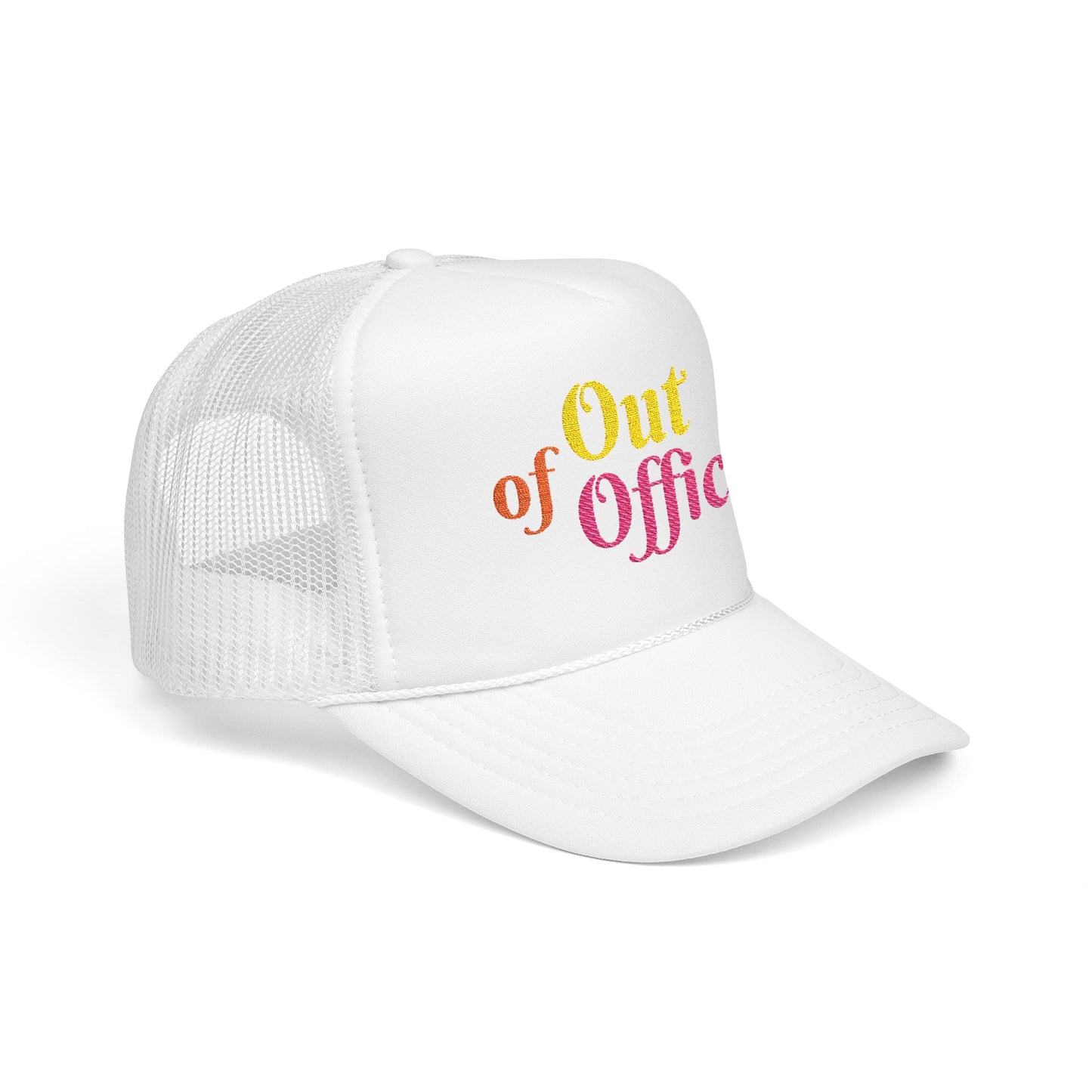 Out of Office Trucker Hat and Beach Trucker Cap