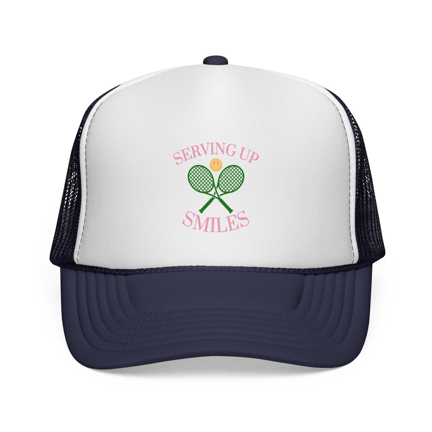 Serving Up Smiles Tennis Trucker Hat