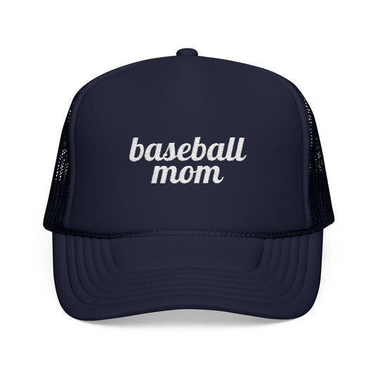 Baseball Mom Embroidered Hat