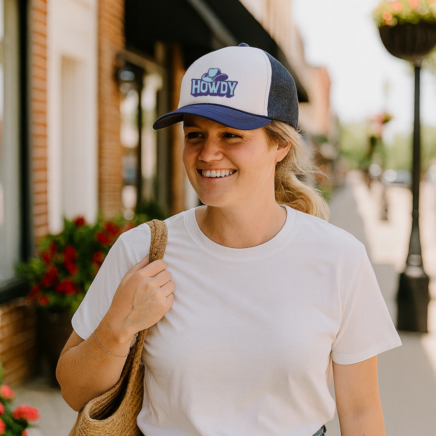 Howdy Cowboy Trucker Hat