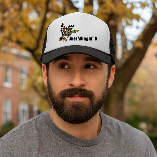 Just Winging It Trucker Hat
